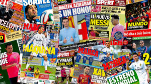 تیتر روزنامه‌های ورزشی اسپانیا
