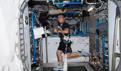 برگزاری دوی ماراتن در ایستگاه فضایی