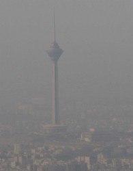 هوای تهران آلوده است نفس عمیق نکشید