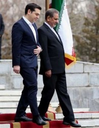 استقبال جهانگیری از نخست وزیر یونان