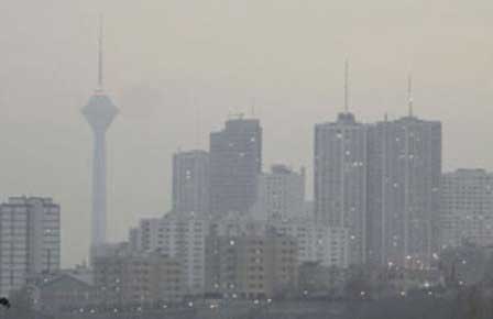 هوای تهران ناسالم  برای گروههای حساس