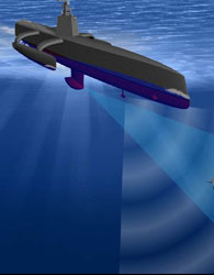 زیردریایی شکارچی دارپا آزمایش می‌شود
