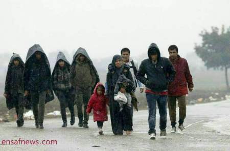 در این عکس پناهجویان چه می‌بینید؟