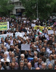 راهپیمایی روز جهانی کارگر در تهران