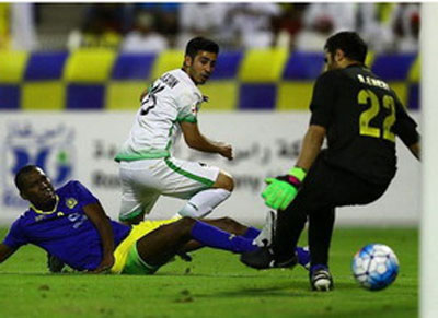 شیشه عمر فوتبال عربستان در دست ایران