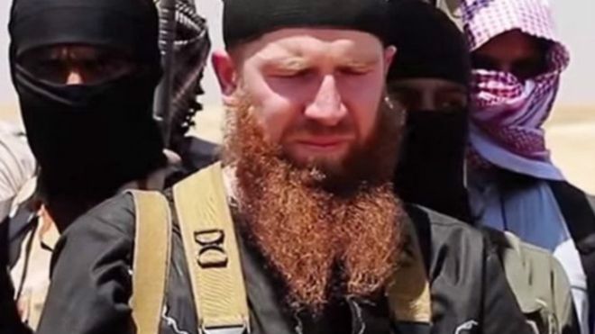 داعش مرگ عمر الشیشانی را تأیید کرد