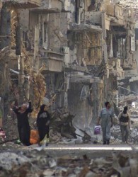 نتیجه بمباران هوایی روسیه و سوریه فقط در روز جمعه؛ ۹۰ کشته  در منطقه شرقی حلب!!
