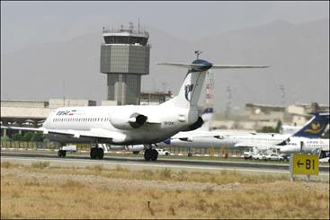 برخورد دو هواپیما در فرودگاه امام خمینی
