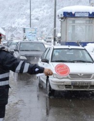 14 استان درگیر برف و باران
