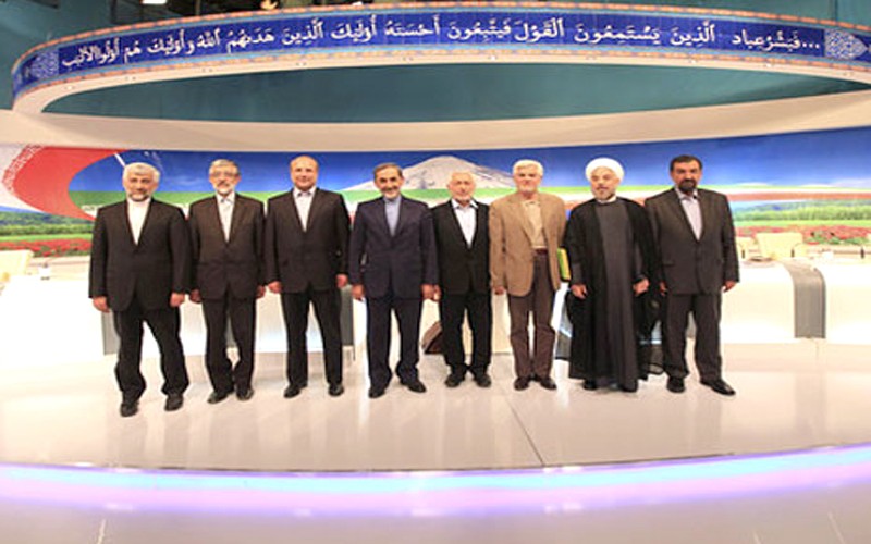 غیبت برنامه در انتخابات ايران