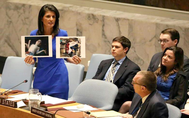 واکنش غربی‌ها به اظهارات اسد: دروغ می‌گوید، بمباران شیمیایی کار خودش بود