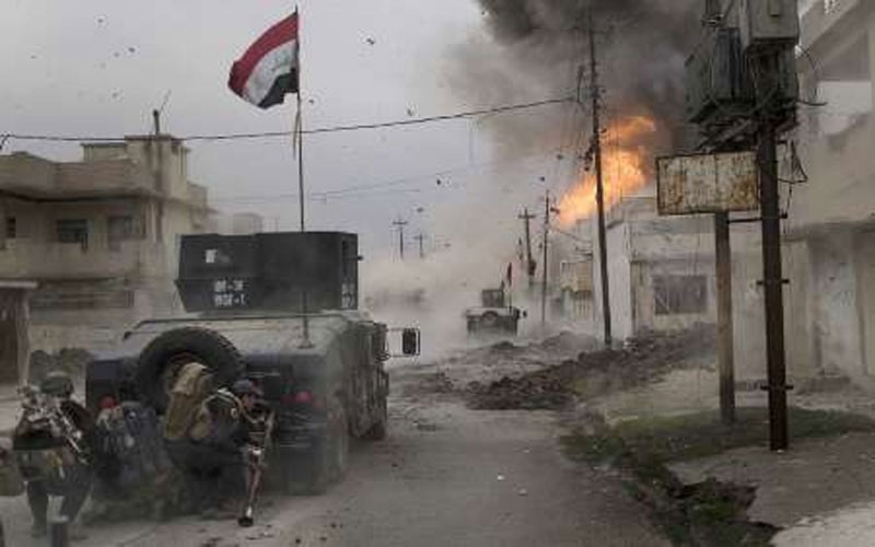 ادامه درگیری‌ها در موصل با داعشیان