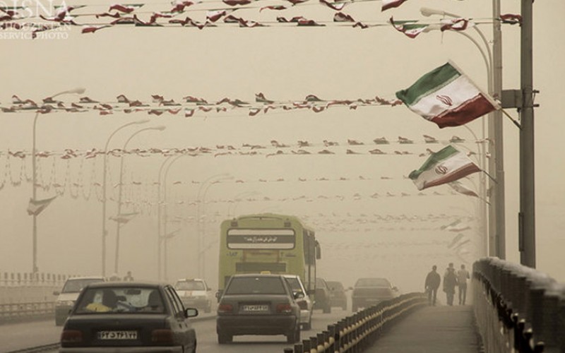 گرد و غبار در راه ۷ استان