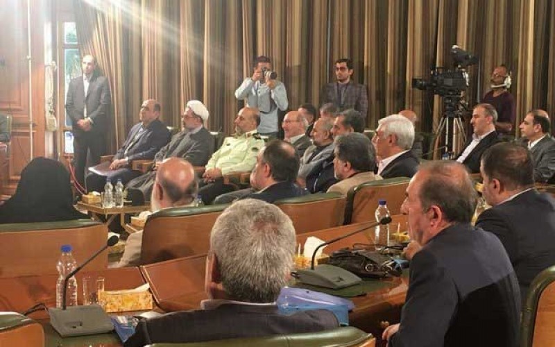 مراسم تحلیف شورای شهر پنجم تهران