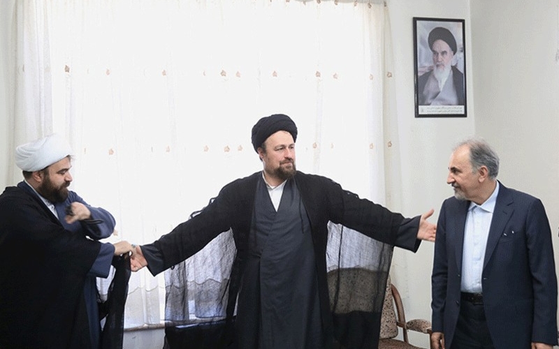 دیدار شهردار جدید تهران با یادگار امام