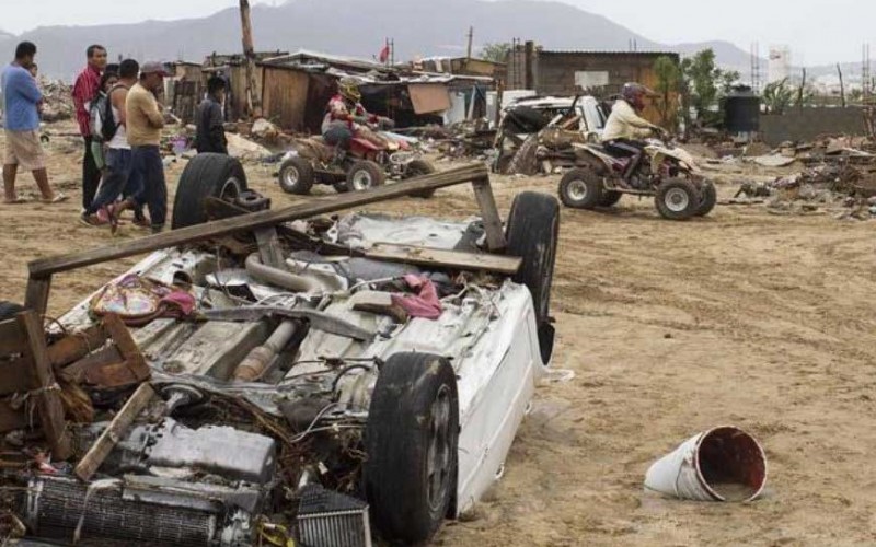 توفان مکزیک 7 کشته برجای گذاشت