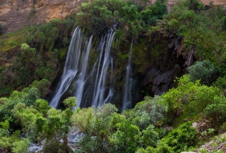 آبشار شِوی در 90کیلومتری دزفول