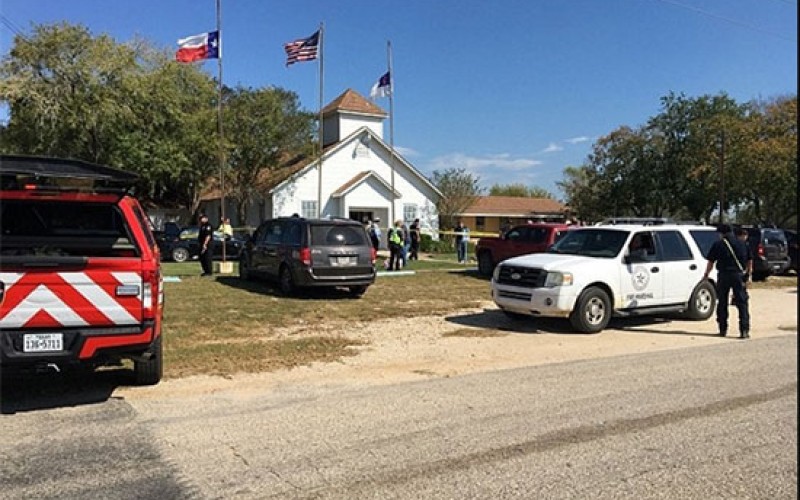 حمله خونين به یک کلیسا در تگزاس
