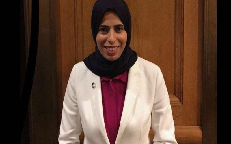 یک زن، سخنگوی وزارت خارجه قطر