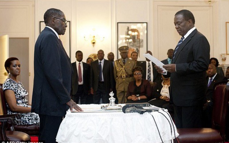 پایان سلطنت 37 ساله رابرت موگابه