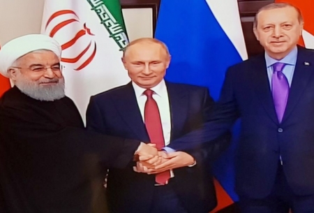 پوتین: بدون نقش ایران و ترکیه جنگ در سوریه متوقف نمی‌شد
