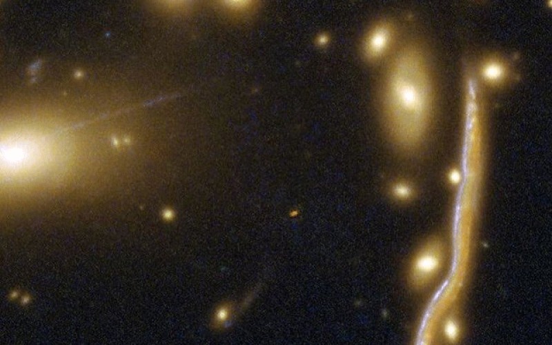انتشار تصویر کهکشانی به شکل مار