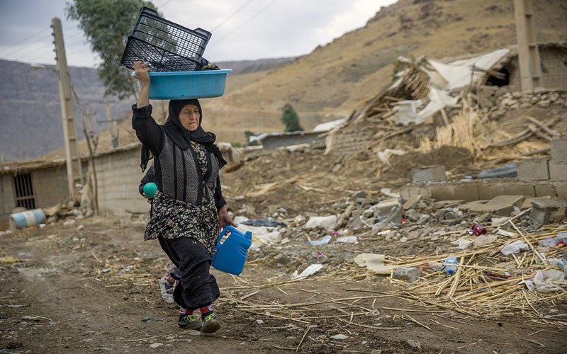 زنان سرپرست خانوار در شوک زلزله