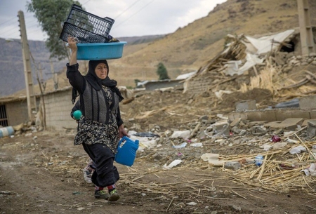 زنان سرپرست خانوار در شوک زلزله