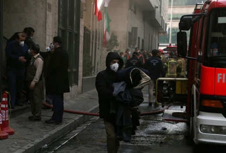 اخبار آتش‌سوزی ساختمان وزارت نیرو