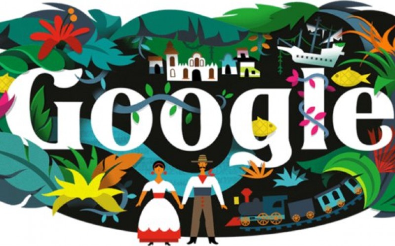 تغییر لوگو گوگل به‌خاطر تولد «مارکز»