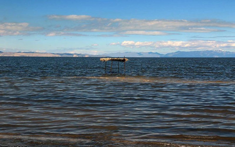 دریاچه ارومیه جان گرفت /تصاویر