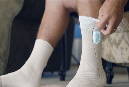 جوراب های الکترونیکی برای دیابتی ها