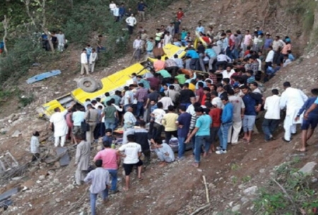 27 کودک هندی درحادثه اتوبوس کشته شدند