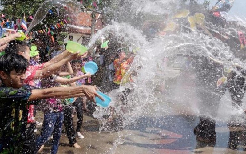 جشنواره هیجان‌انگیز آب‌بازی در تایلند/تصاویر