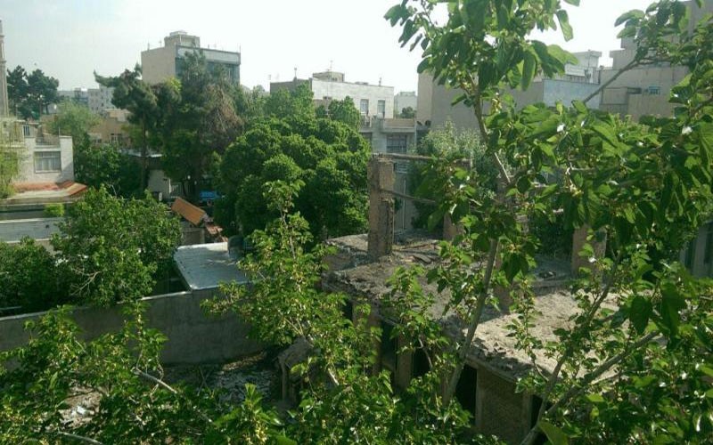 باغ تاریخی ملک شهرری در حال ویرانی است