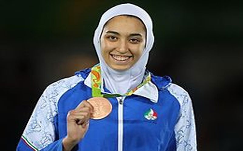 کیمیا علیزاده مدال طلا را کسب کرد