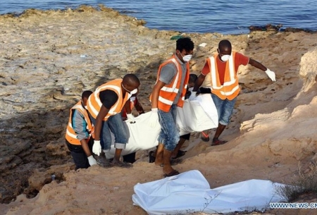 کشف اجساد ۱۱ مهاجر در آب‌های لیبی
