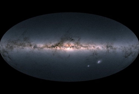 وجود 1.7 میلیارد ستاره در نقشه جدید راه شیری