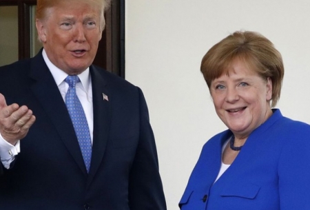 سفر برجامی صدراعظم آلمان به کاخ سفید