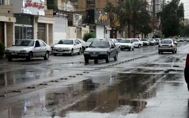 بارش باران بهاری در اهواز/تصاوير