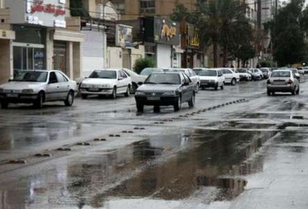 بارش باران بهاری در اهواز/تصاوير