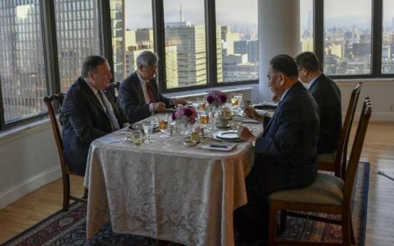 شام مشترک هیئت کره شمالی با وزیر خارجه آمریکا در نیویورک
