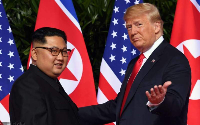 دیدار رئیس جمهوری آمریکا با رهبر کره شمالی