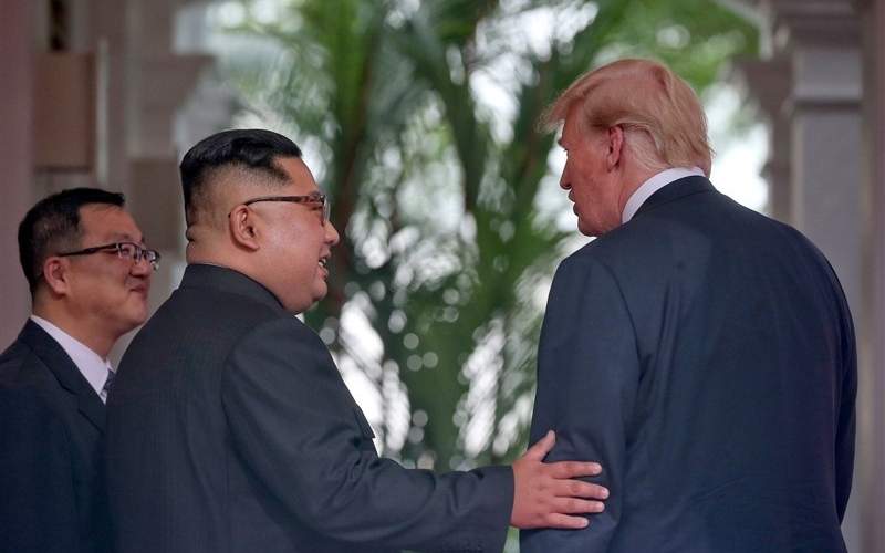 ترامپ به رهبر کره‌شمالی امتیاز داد