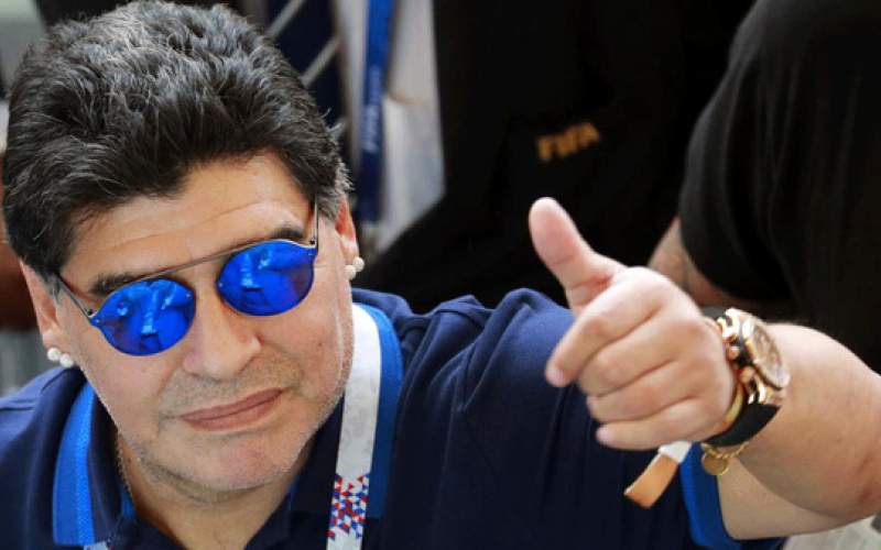 درخواست عجیب مارادونا پس از حدف آرژانتین