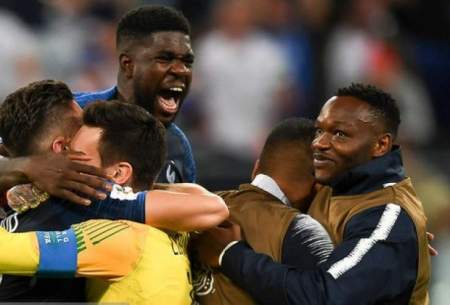 فرانسه بالاتر از همه تیم‌های جهان