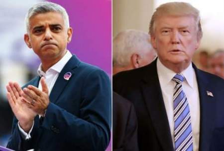 جنگ لفظی ترامپ و شهردار مسلمان لندن