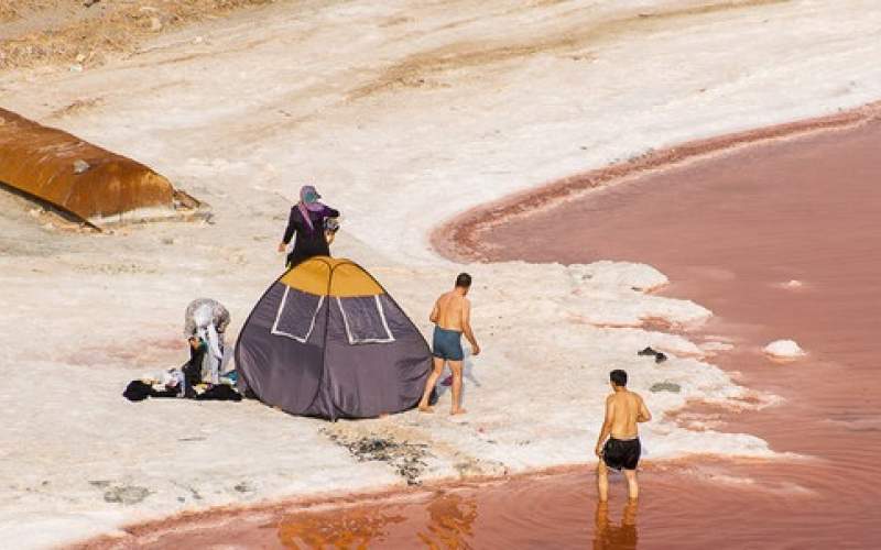 غلظت نمک دریاچه ارومیه افزایش یافت