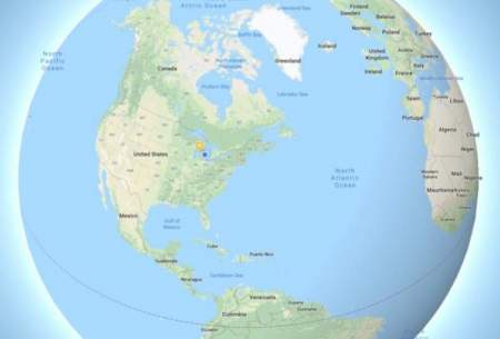 نمایش سه‌بعدی زمین توسط گوگل مپ