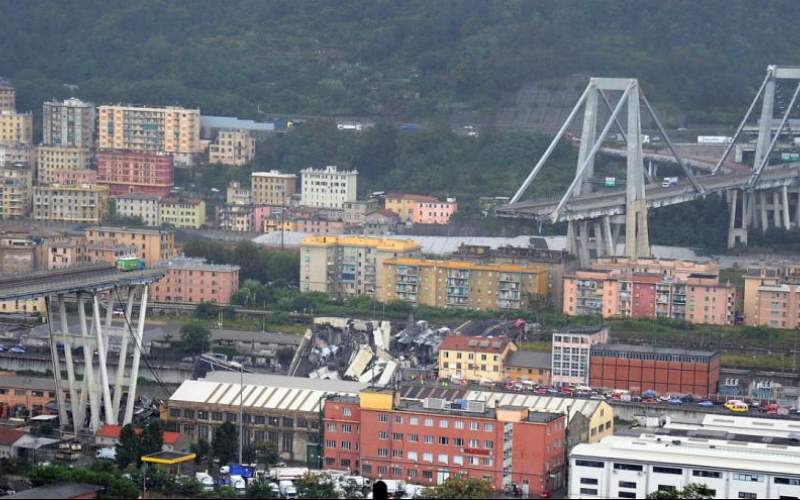 فروریختن پل در ایتالیا ۳۰کشته برجا گذاشت
